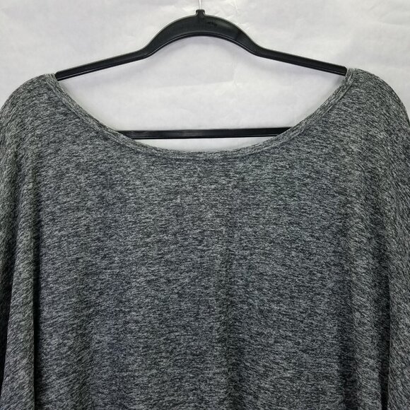 Beyond Yoga Weekend Traveler Pullover 3X Cross Back Long Sleeve Heather Grey USA - Picture 3 of 13
